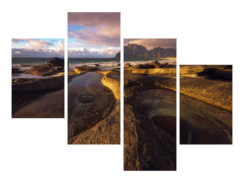 modern-4-piece-canvas-print-last-light-of-the-day