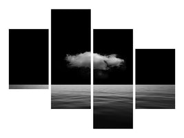 modern-4-piece-canvas-print-lonely-cloud