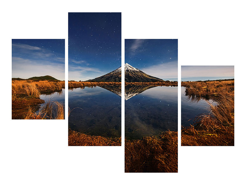 modern-4-piece-canvas-print-mount-taranaki