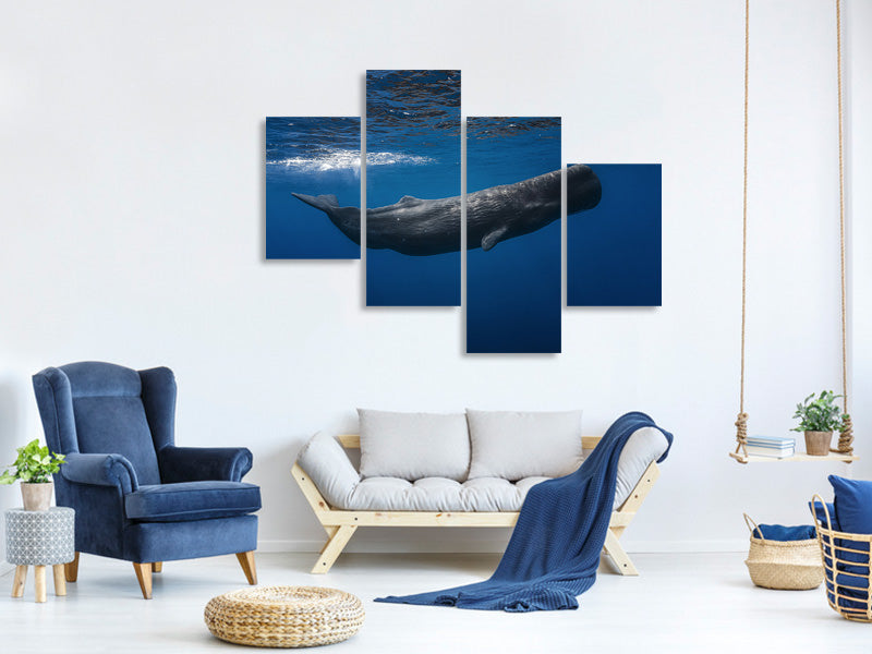 modern-4-piece-canvas-print-sperm-whale