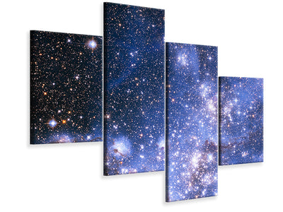modern-4-piece-canvas-print-starry-sky