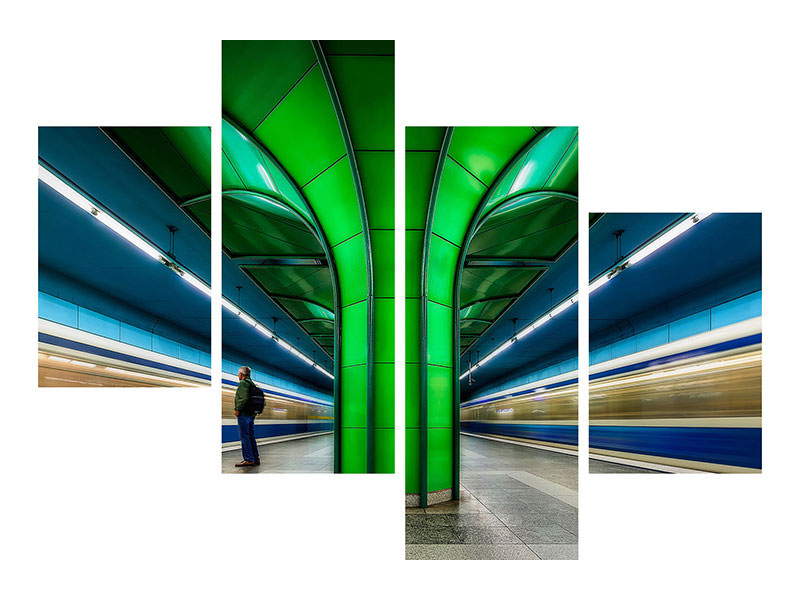 modern-4-piece-canvas-print-subway-forest
