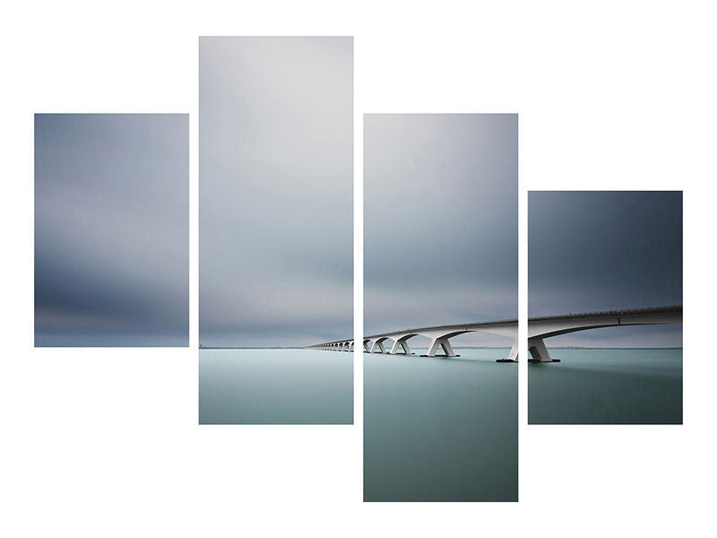 modern-4-piece-canvas-print-the-infinite-bridge