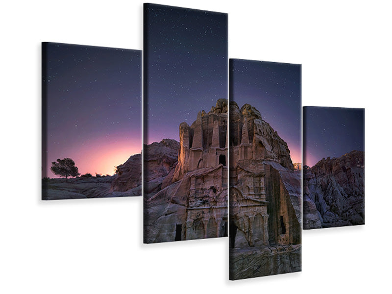 modern-4-piece-canvas-print-the-obelisk-tomb