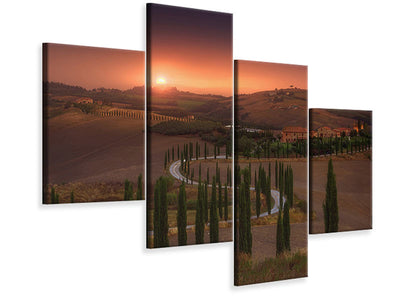 panoramic-canvas-print-the-seagulls-and-the-sea-at-sunrise