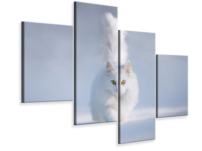 modern-4-piece-canvas-print-yellow-eyes