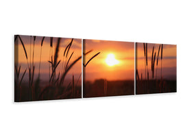 panoramic-3-piece-canvas-print-adorable-sunset