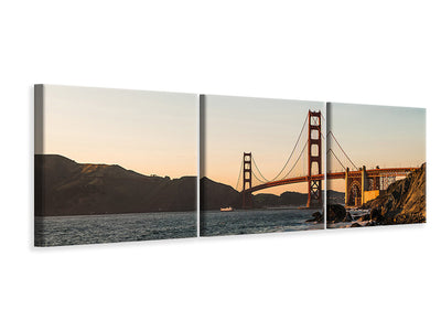 panoramic-3-piece-canvas-print-at-the-golden-gate-bridge