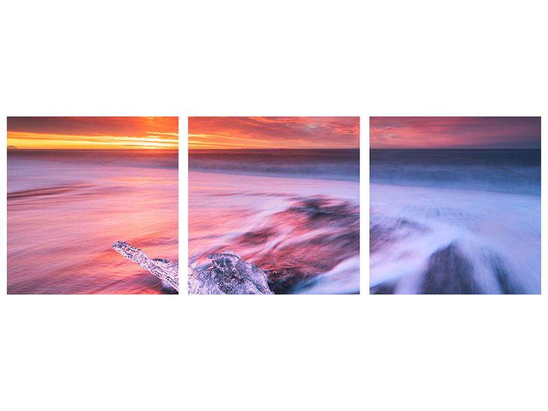 panoramic-3-piece-canvas-print-ice-and-fire-ii