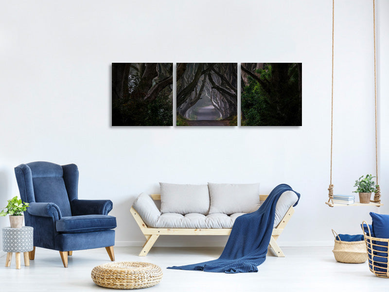 panoramic-3-piece-canvas-print-magic-road
