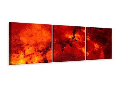 panoramic-3-piece-canvas-print-red-starry-sky