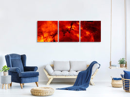 panoramic-3-piece-canvas-print-red-starry-sky