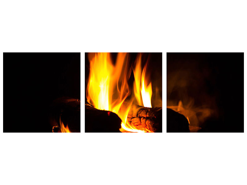 panoramic-3-piece-canvas-print-the-fireplace