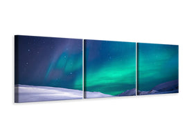 panoramic-3-piece-canvas-print-the-polar-light