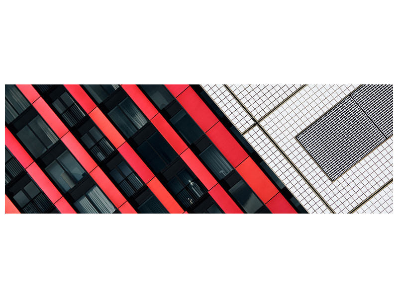 panoramic-canvas-print-red-diagonals