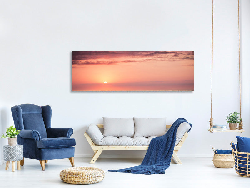 panoramic-canvas-print-wonderful-sunset-on-the-horizon